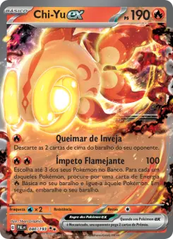 Chi-Yu ex – Carta Pokémon TCG