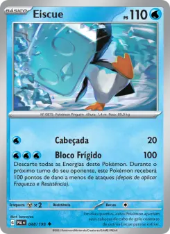 Eiscue – Carta Pokémon TCG