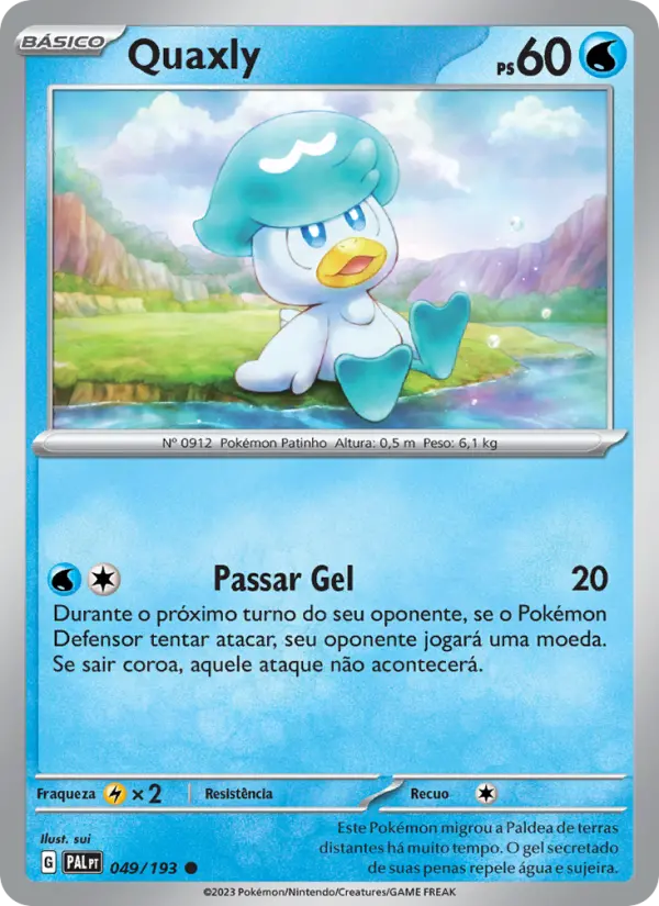 Quaxly – Pokémon TCG