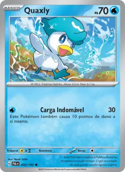 Quaxly – Carta Pokémon TCG