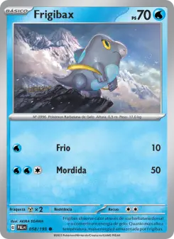 Frigibax – Carta Pokémon TCG