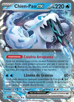 Chien-Pao ex – Carta Pokémon TCG