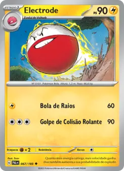 Electrode – Carta Pokémon TCG