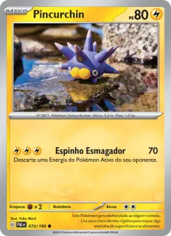 Pincurchin – Carta Pokémon TCG