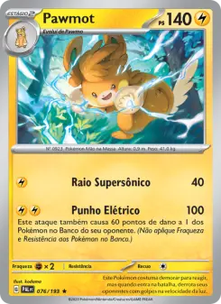 Pawmot – Carta Pokémon TCG