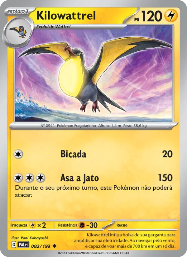 Kilowattrel – Pokémon TCG