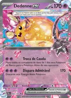 Dedenne ex – Carta Pokémon TCG