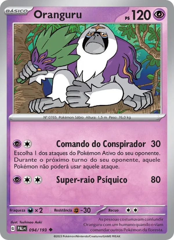 Oranguru – Pokémon TCG