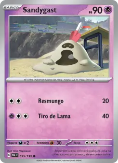 Sandygast – Carta Pokémon TCG