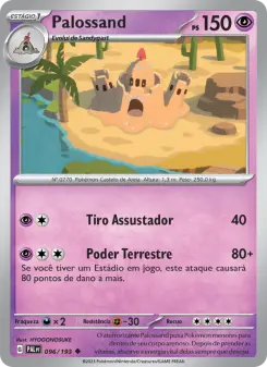 Palossand – Carta Pokémon TCG