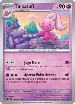 Tinkatuff – Carta Pokémon TCG