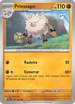 Primeape – Carta Pokémon TCG