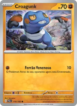 Croagunk – Carta Pokémon TCG