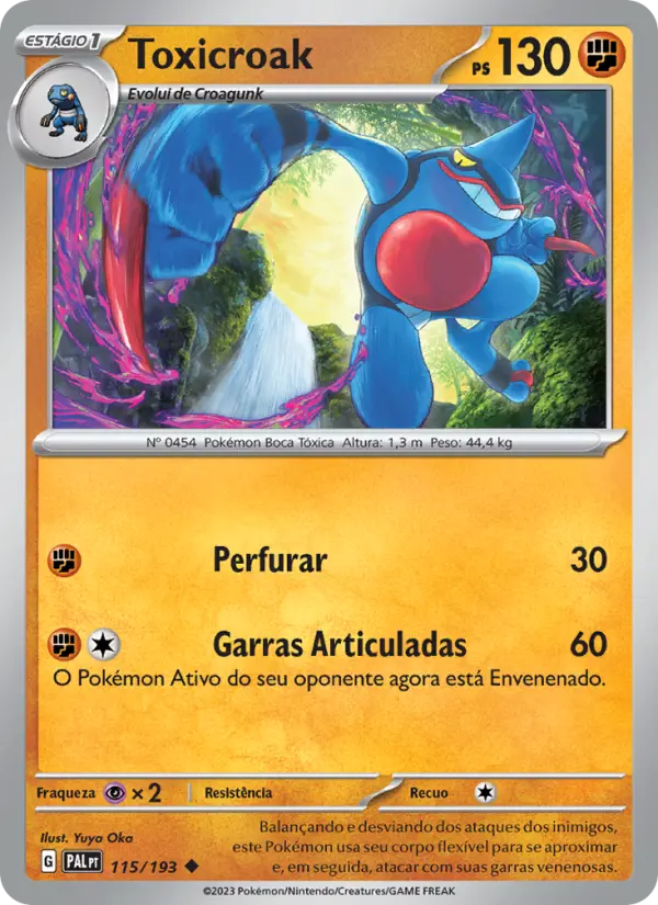 Toxicroak – Pokémon TCG