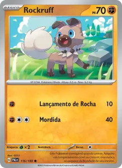 Rockruff – Carta Pokémon TCG