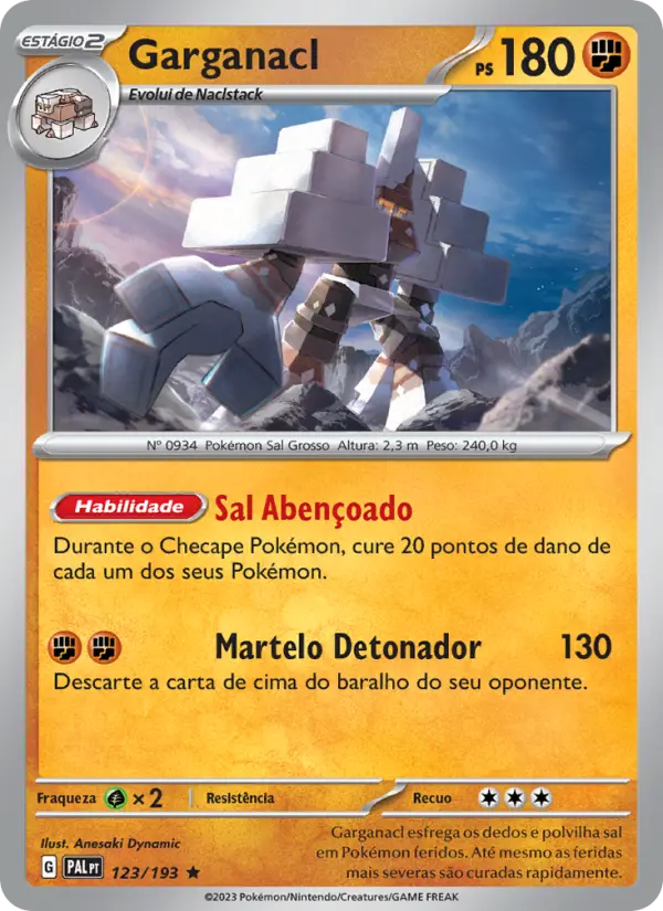 Garganacl – Pokémon TCG