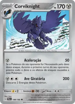 Corviknight – Carta Pokémon TCG