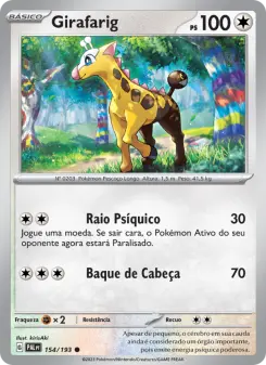 Girafarig – Carta Pokémon TCG