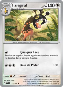 Farigiraf – Carta Pokémon TCG
