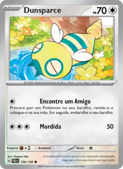 Dunsparce – Carta Pokémon TCG
