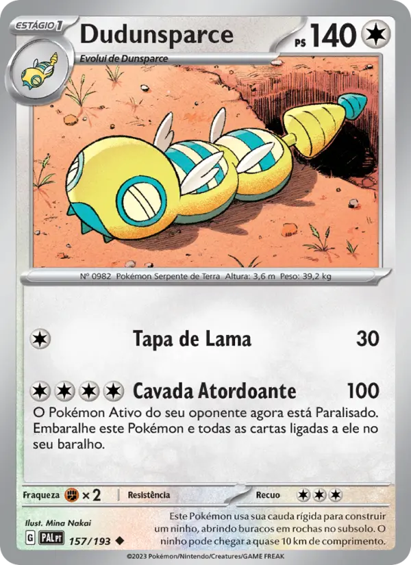 Dudunsparce – Pokémon TCG