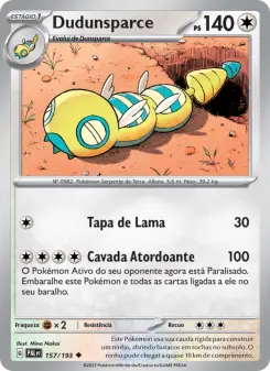 Dudunsparce – Carta Pokémon TCG