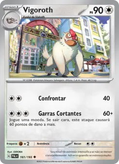 Vigoroth – Carta Pokémon TCG