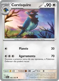Corvisquire – Carta Pokémon TCG