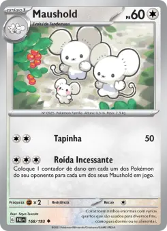 Maushold – Carta Pokémon TCG