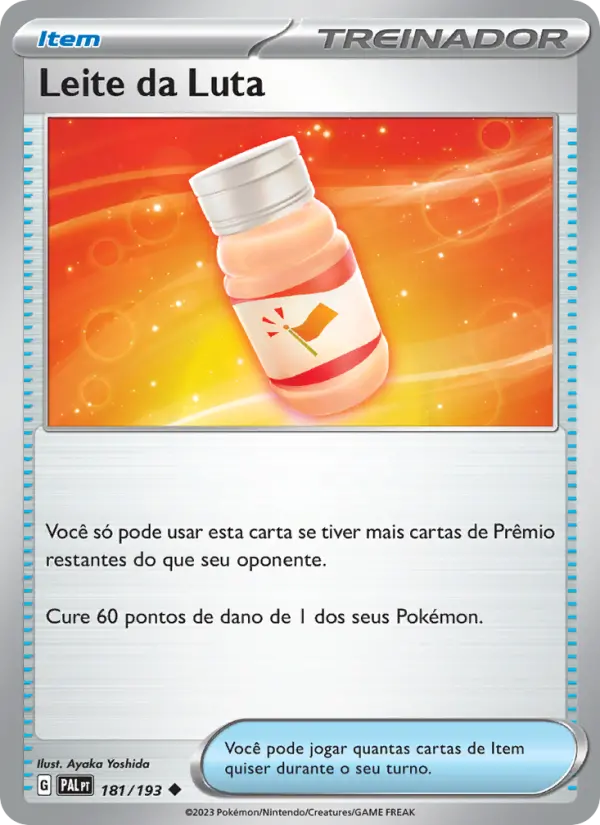 Leite da Luta – Pokémon TCG