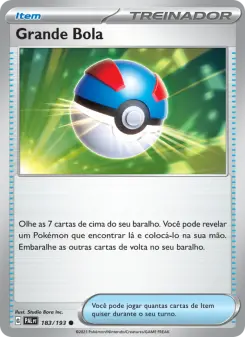 Grande Bola – Carta Pokémon TCG