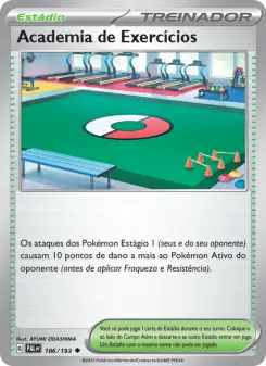 Academia de Exercícios – Carta Pokémon TCG