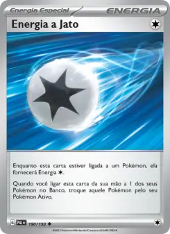 Energia a Jato – Carta Pokémon TCG