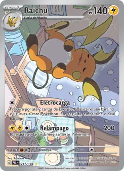 Raichu – Carta Pokémon TCG