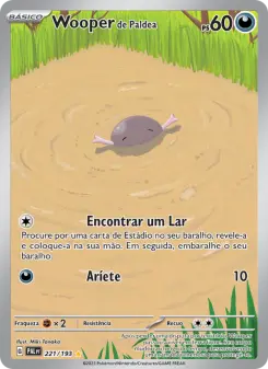 Wooper de Paldea – Carta Pokémon TCG