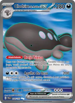 Clodsire de Paldea ex – Carta Pokémon TCG
