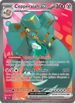Copperajah ex – Carta Pokémon TCG