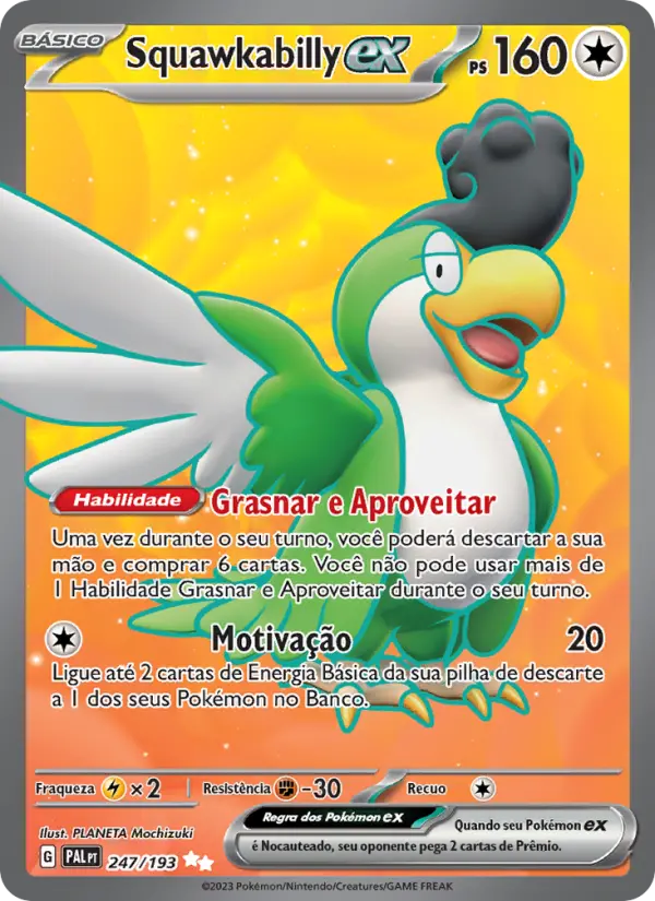 Squawkabilly ex – Pokémon TCG