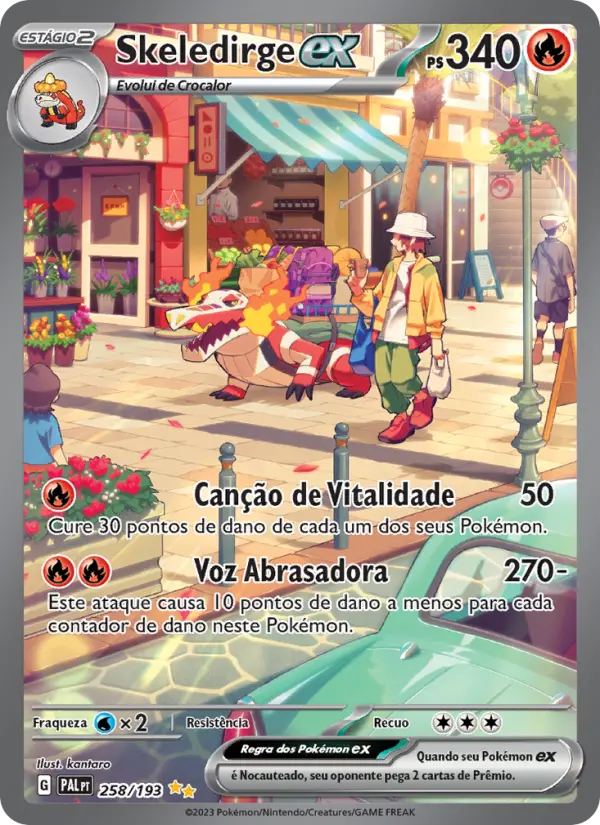 Skeledirge ex – Pokémon TCG