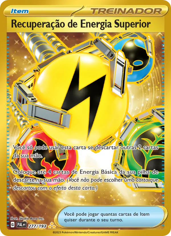 Recuperação de Energia Superior – Pokémon TCG