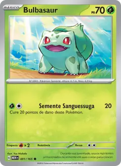 Bulbasaur – Carta Pokémon TCG