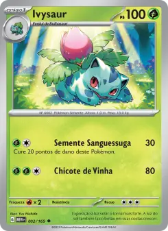 Ivysaur – Carta Pokémon TCG