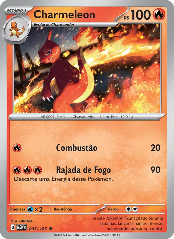 Charmeleon – Pokémon TCG