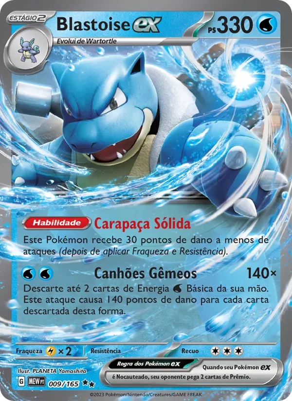 Blastoise ex – Pokémon TCG