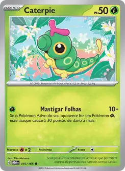 Caterpie – Carta Pokémon TCG