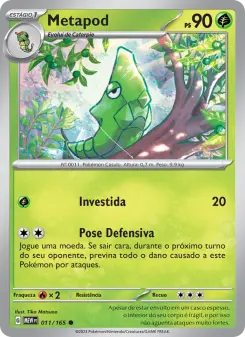 Metapod – Carta Pokémon TCG