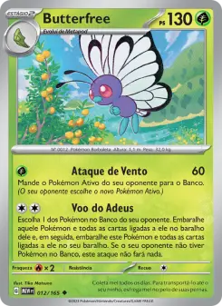 Butterfree – Carta Pokémon TCG