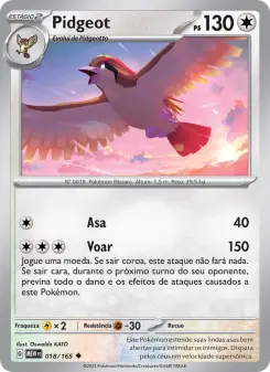 Pidgeot – Carta Pokémon TCG