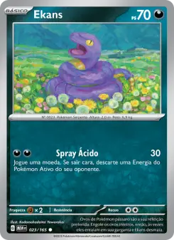 Ekans – Carta Pokémon TCG