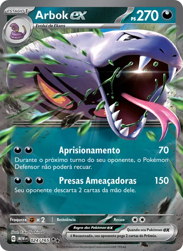 Arbok ex – Pokémon TCG